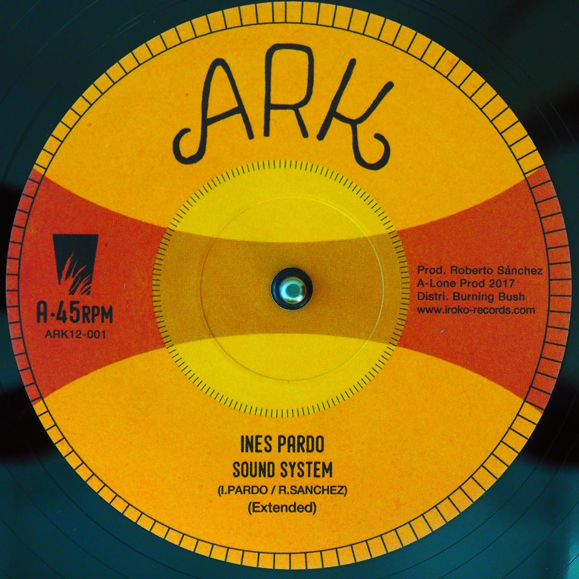 Ines Pardo - Sound System (Extended Mix)  /  Don Fe - Sound System Instrumental; Lone Ark Riddim Force - Sound System Version