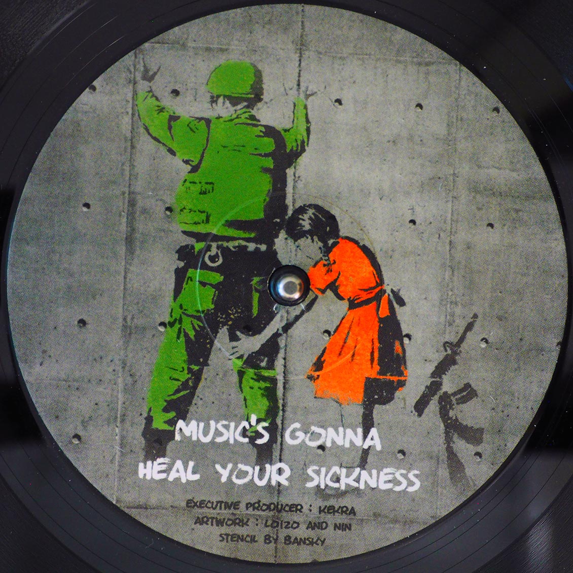 Suleiman Khan - Le Mantra Du Pouvoir; Suleiman Khan - Rocka Syndicat  /  Suleiman Khan - Free Palestine; Suleiman Khan - Ghost Town (ltd. 500 copies made)