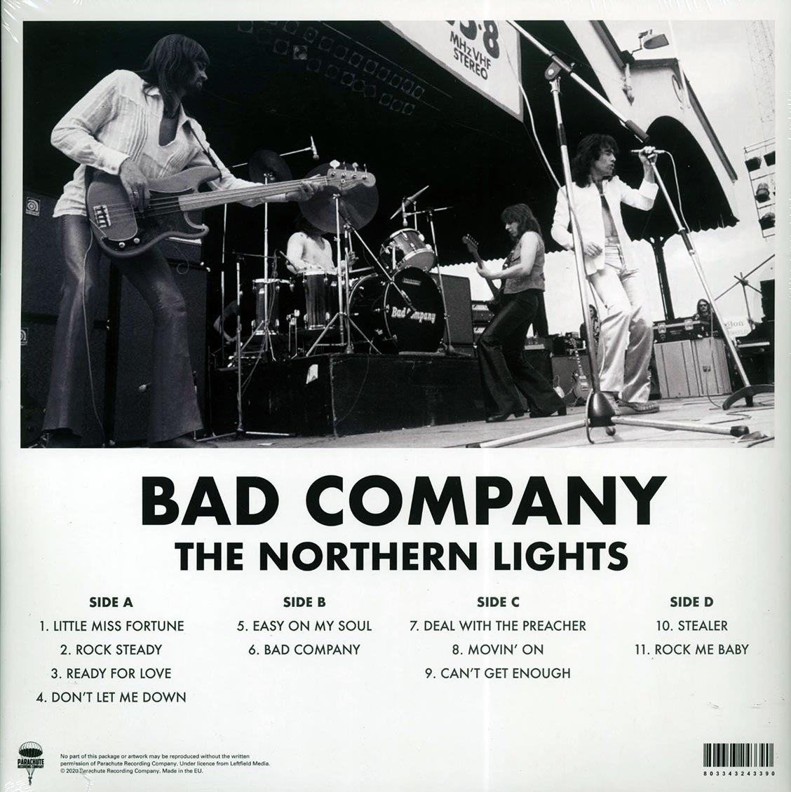 Bad Company - The Northern Lights: Newcastle City Hall Broadcast 1974 (ltd. ed.) (2xLP)