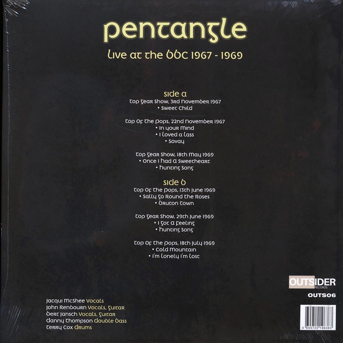 Pentangle - Live At The BBC 1967-1969 (ltd. ed.)