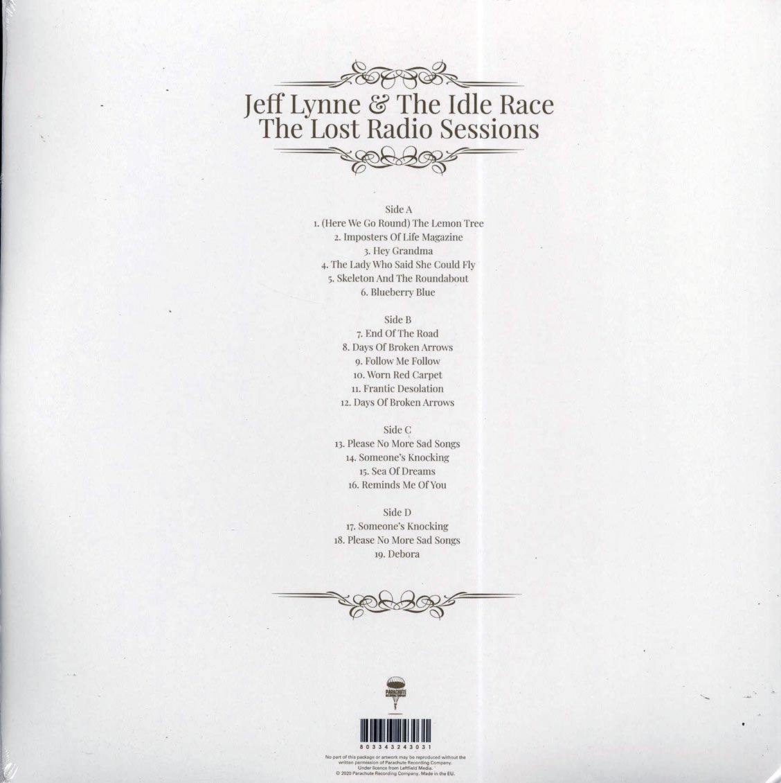 Jeff Lynne & The Idle Race - The Lost Radio Sessions (ltd. ed.) (2xLP)