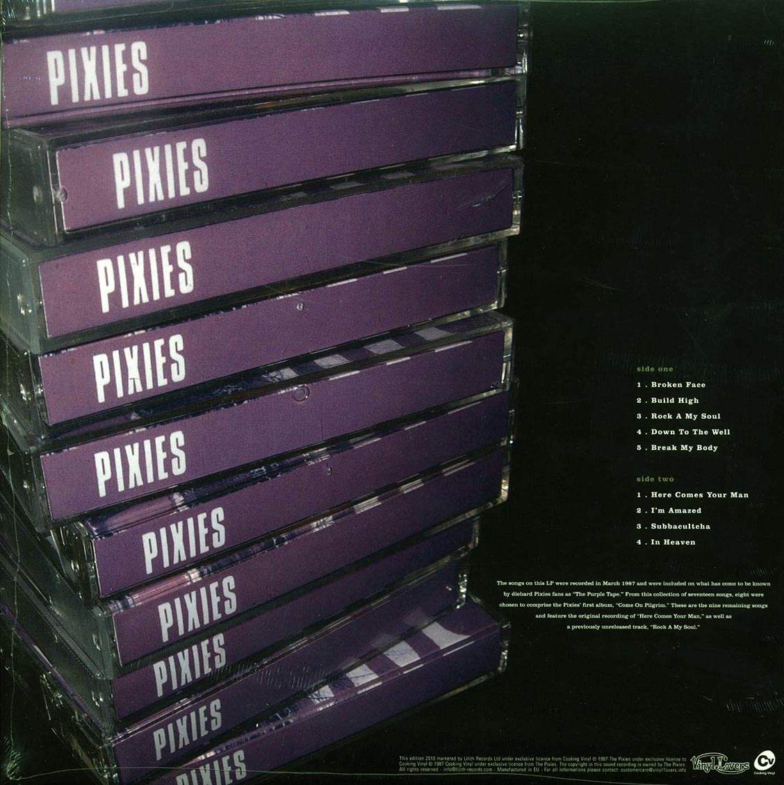 The Pixies - Pixies (The Lost Purple Tape) (ltd. ed.) (colored vinyl)