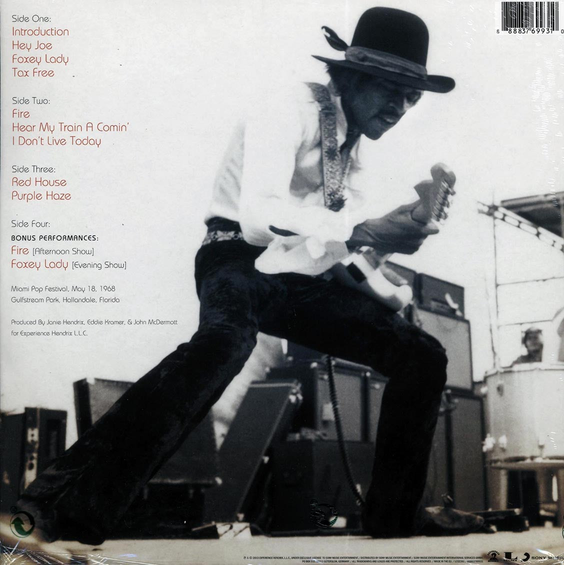 The Jimi Hendrix Experience - Miami Pop Festival (2xLP)