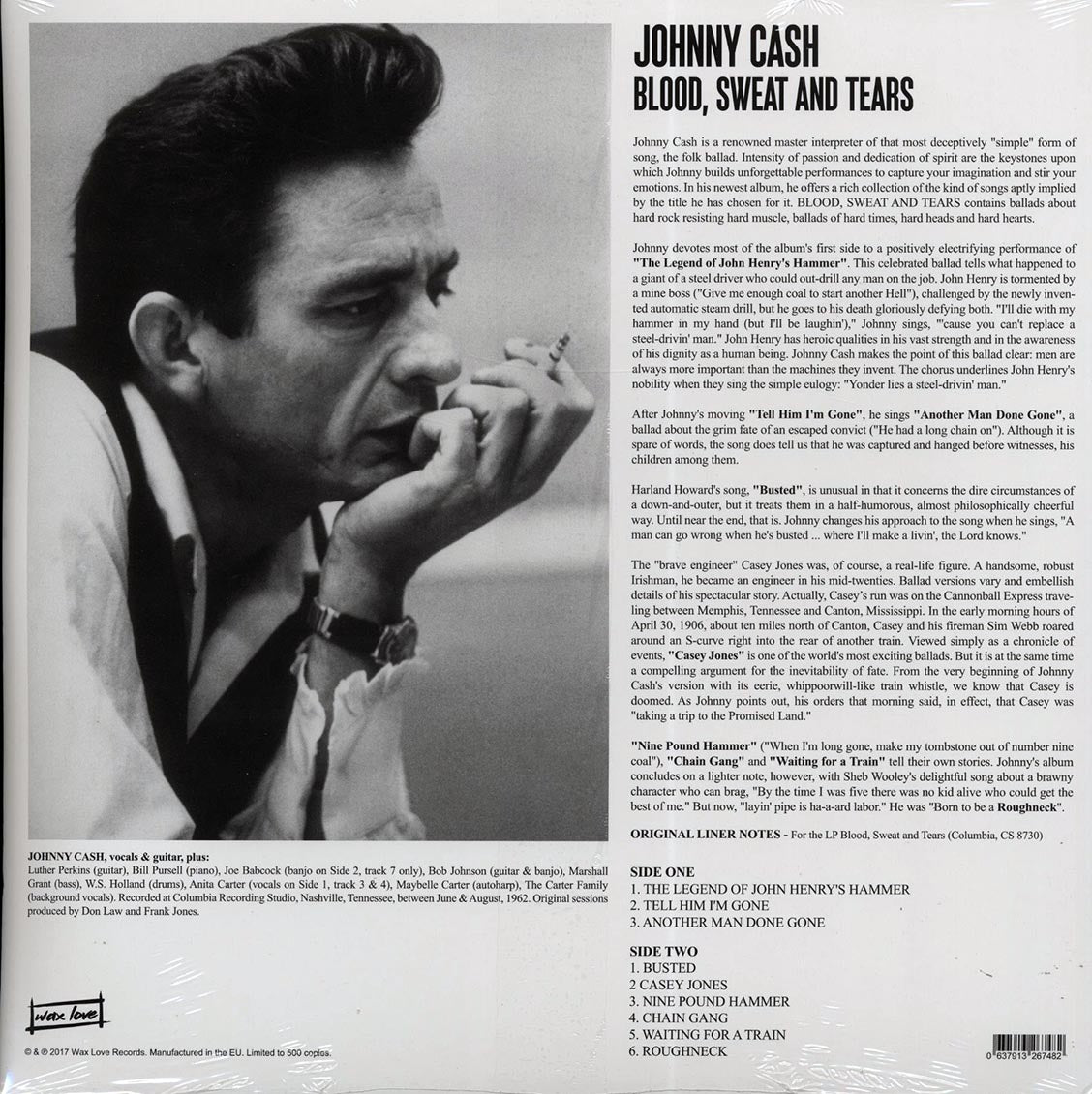 Johnny Cash - Blood, Sweat And Tears
