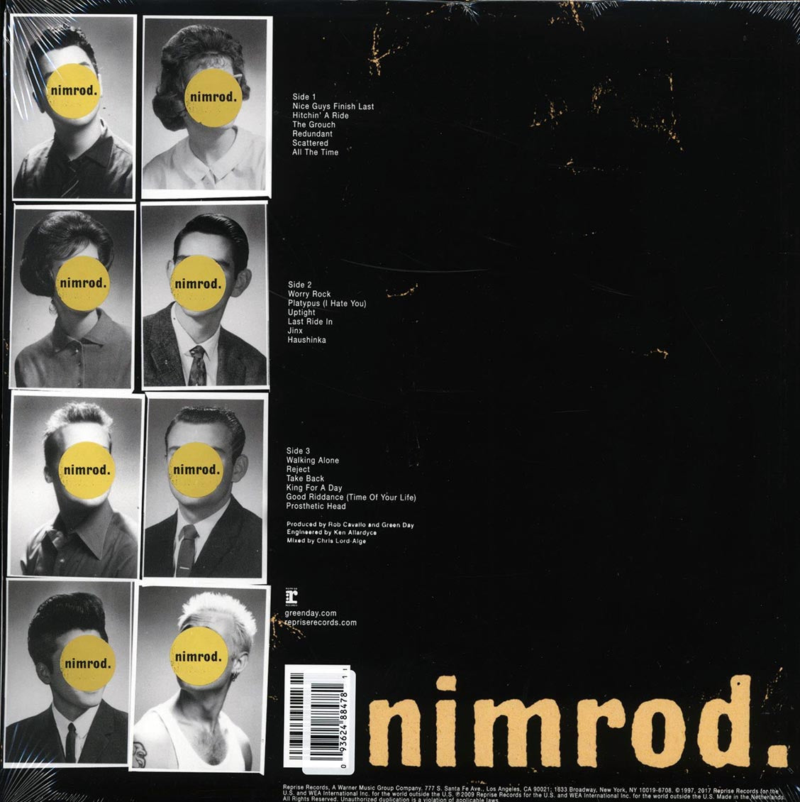 Green Day - Nimrod (2xLP) (Etched)