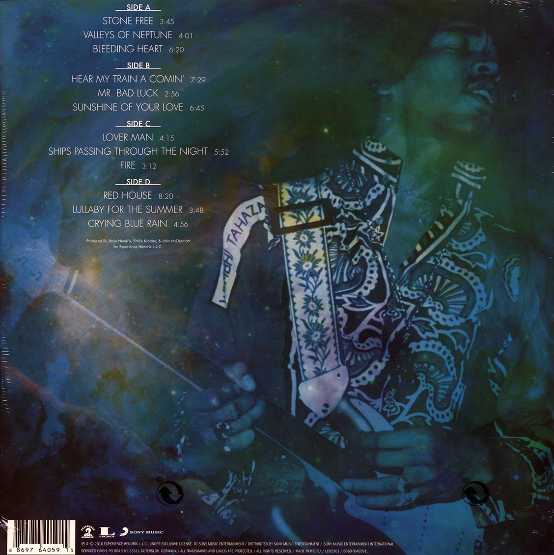 Jimi Hendrix - Valleys Of Neptune (2xLP) (remastered)