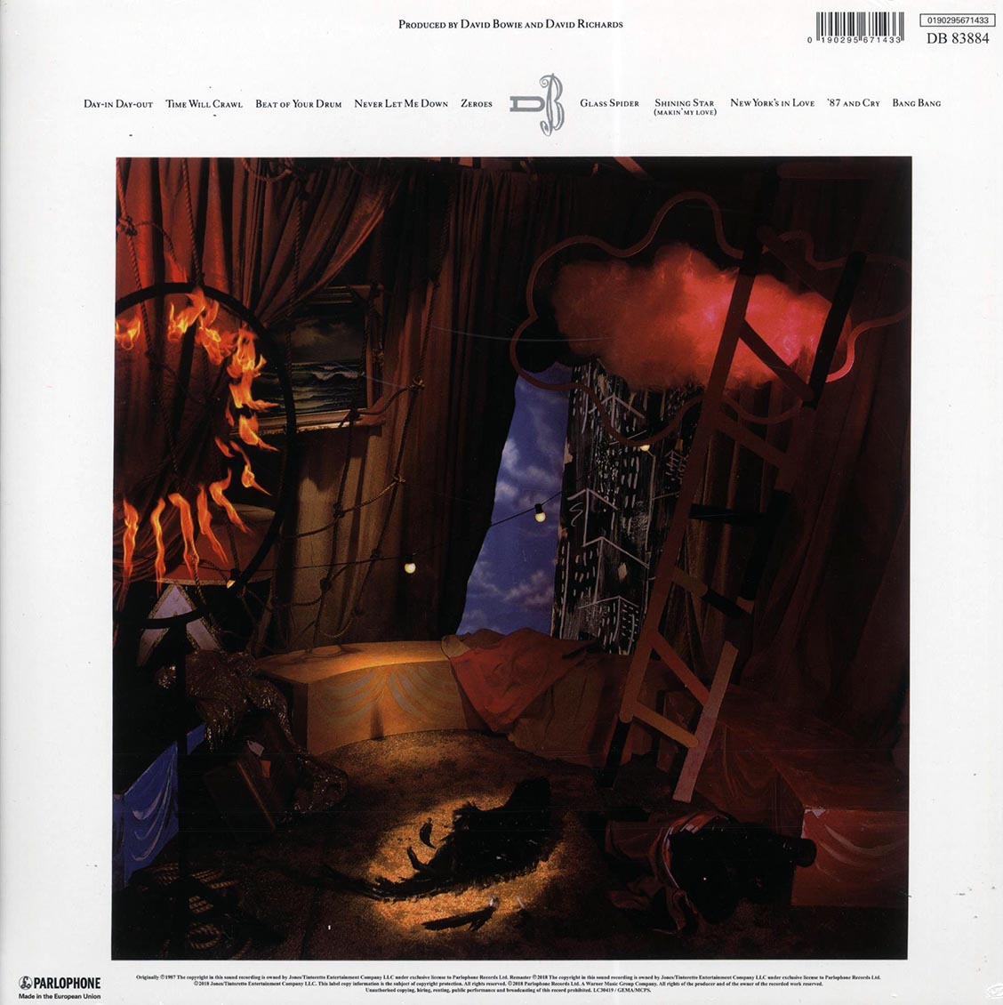 David Bowie - Never Let Me Down (180g) (remastered)