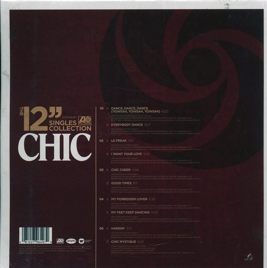 Chic - The 12" Singles Collection (5xLP) (box set)