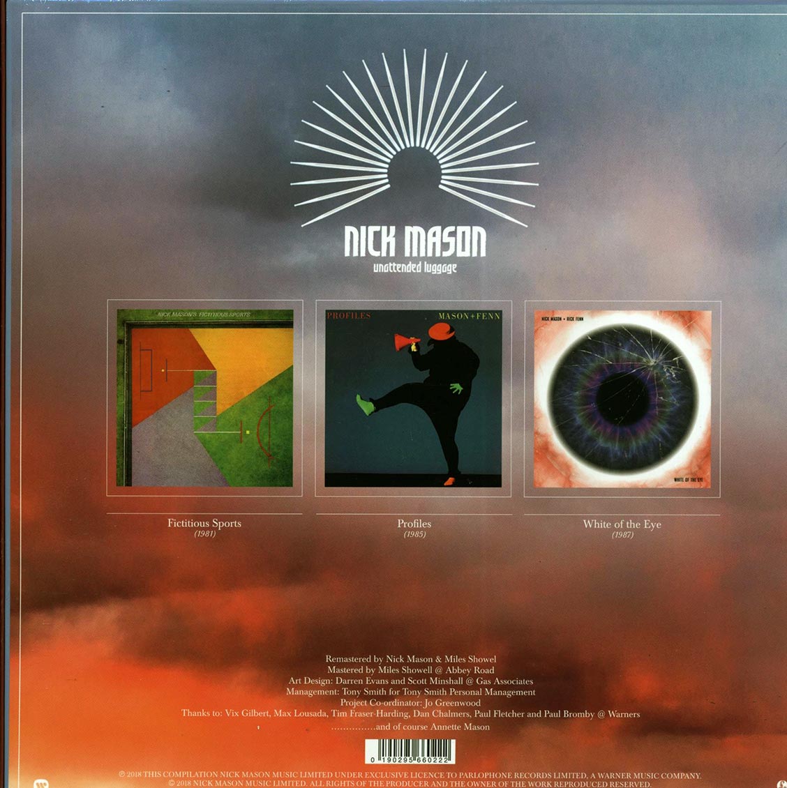 Nick Mason - Unattended Luggage (3xLP) (box set) (180g) (remastered)