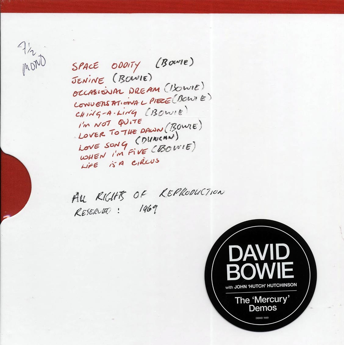 David Bowie - Mercury Demos (box set)