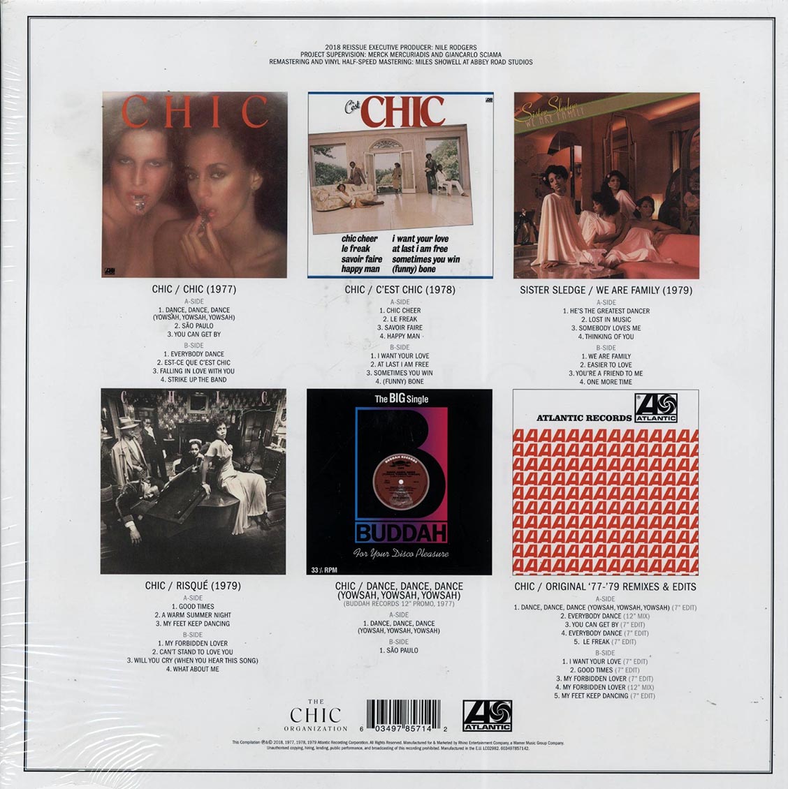 Chic - The Chic Organization 1977-1979 (6xLP) (box set) (180g) (remastered)