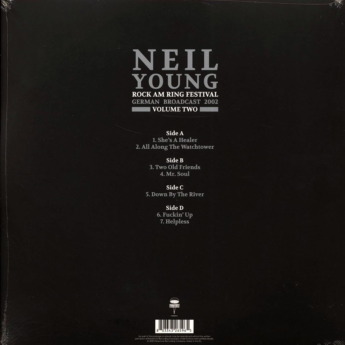 Neil Young - Rock Am Ring Festival Volume 2: German Broadcast 2002 (2xLP)