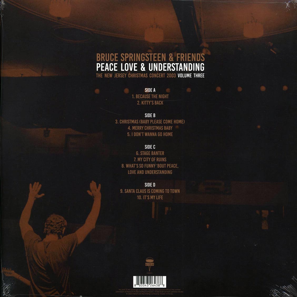 Bruce Springsteen - Peace Love & Understanding Volume 3: The New Jersey Christmas Concert 2003 (2xLP)