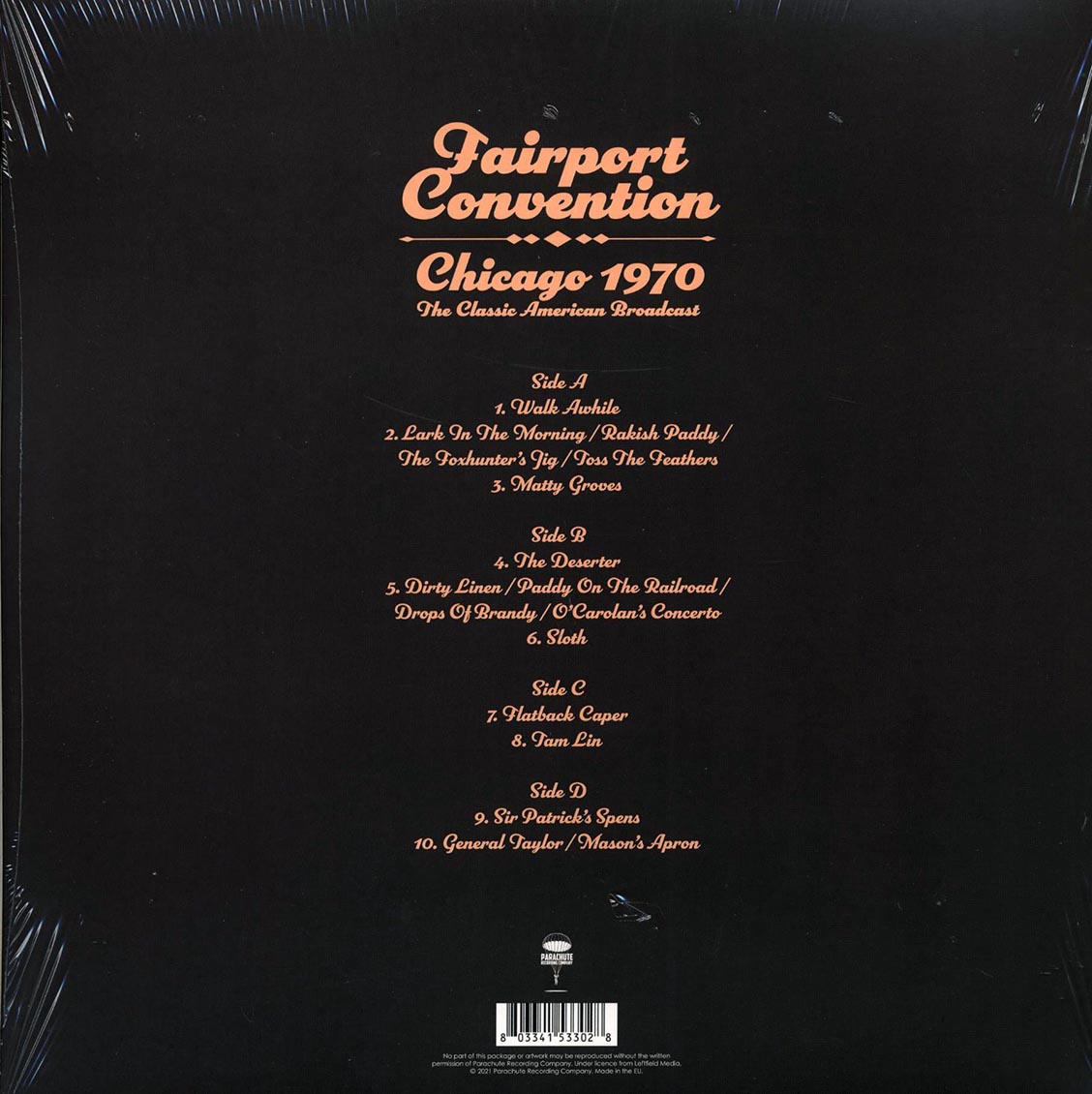 Fairport Convention - Chicago 1970: The Classic American Broadcast (2xLP)
