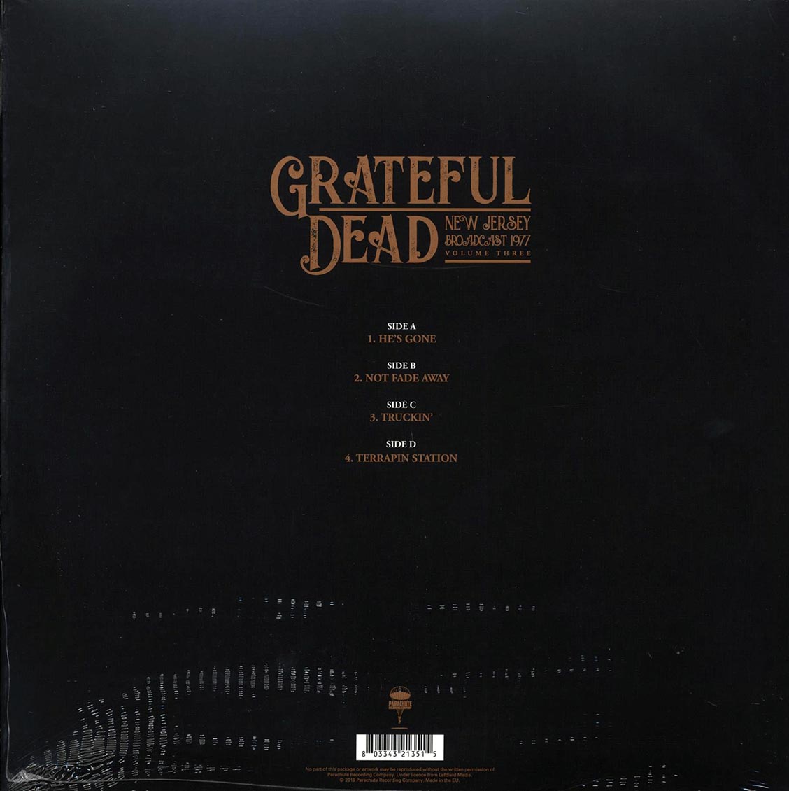 Grateful Dead - New Jersey Broadcast 1977 Volume 3 (2xLP)