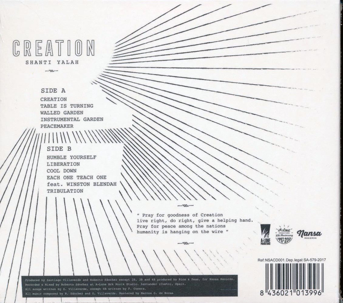 Shanti Yalah - Creation