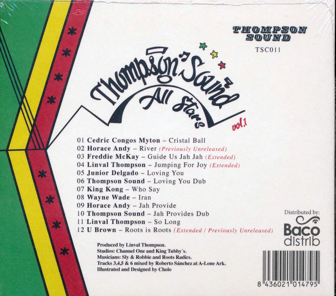 Cedric Myton, King Kong, Horace Andy, Freddie McKay, Linval Thompson, Etc. - Linval Thompson & Friends Volume 1: Thompson Sound All Stars