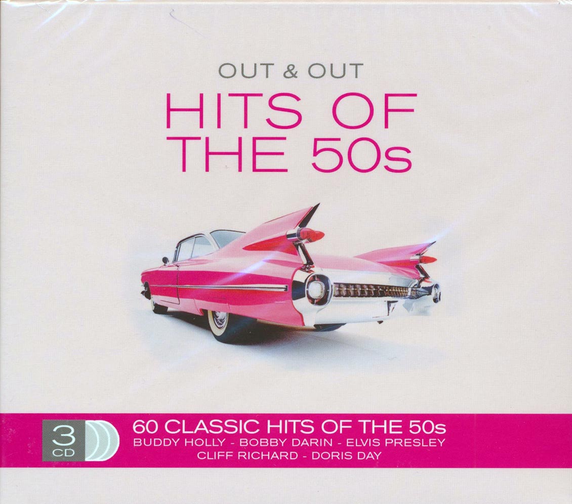 Buddy Holly, Bobby Darin, Doris Day, Ken Starr, Etc. - Hits Of The 50s: 60 Classic Hits Of The 50s (60 tracks) (3xCD)