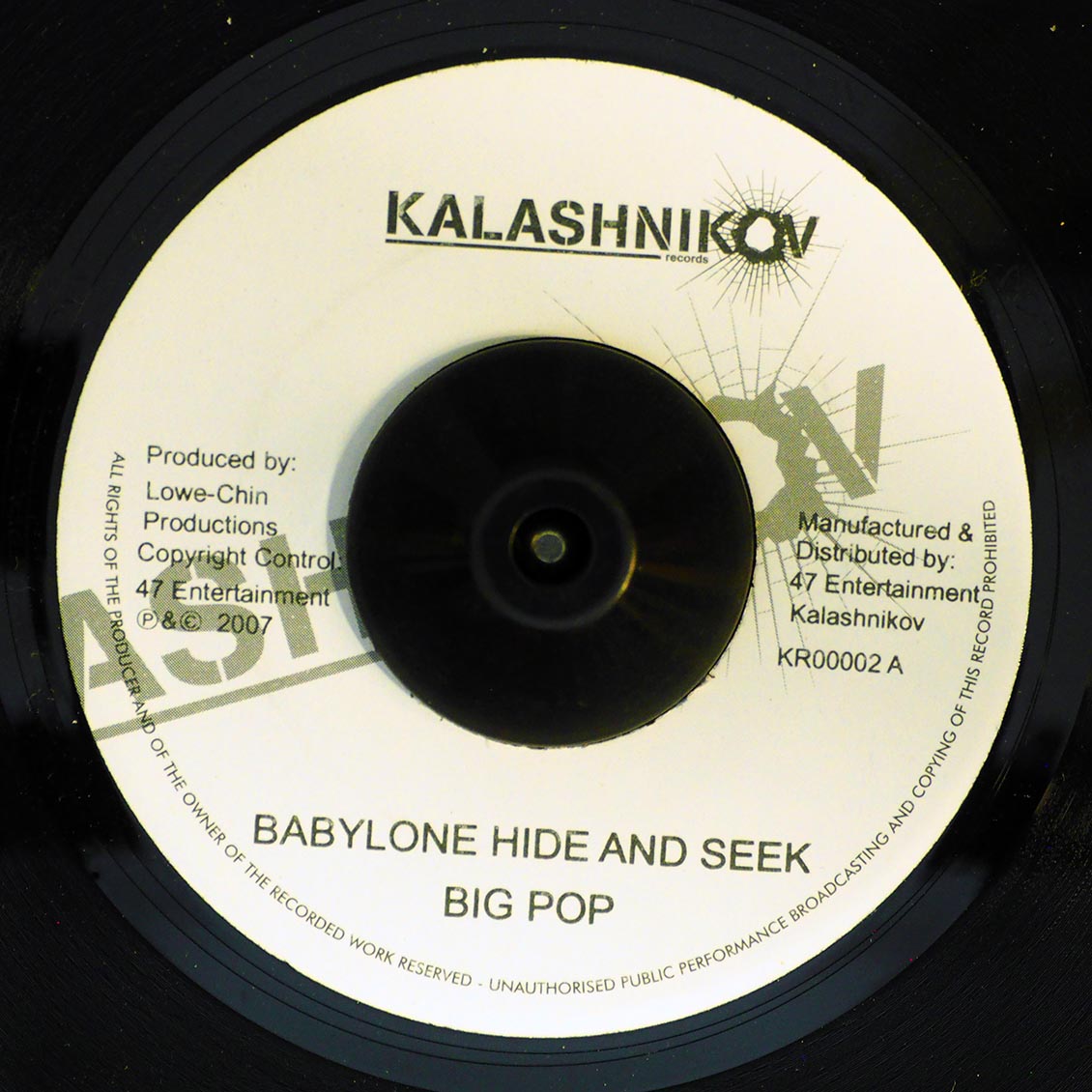 Big Pop - Babylone Hide And Seek  /  Version (rhythm: "Hide And Seek")