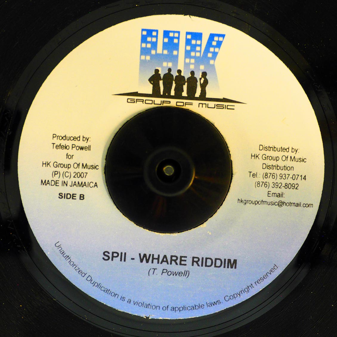 Anthony B - Nutten But Marijuana  /  Version (rhythm: "Spii Whare")