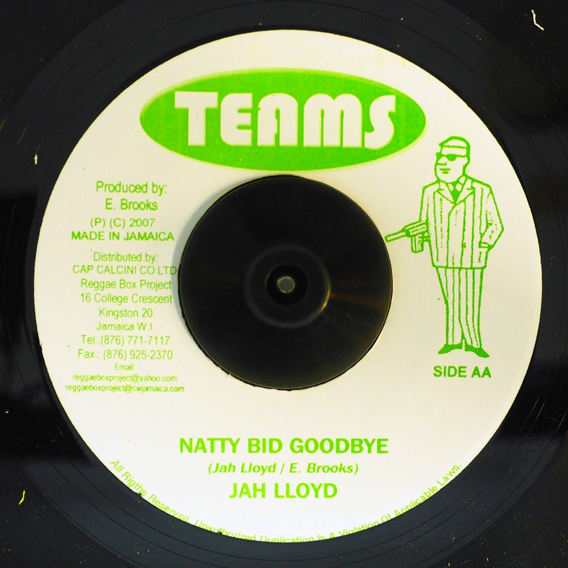 Jah Lloyd - Green Bay Massacre  /  Jah Lloyd - Natty Bid Goodbye (rhythm: "Love Won't Come Easy")