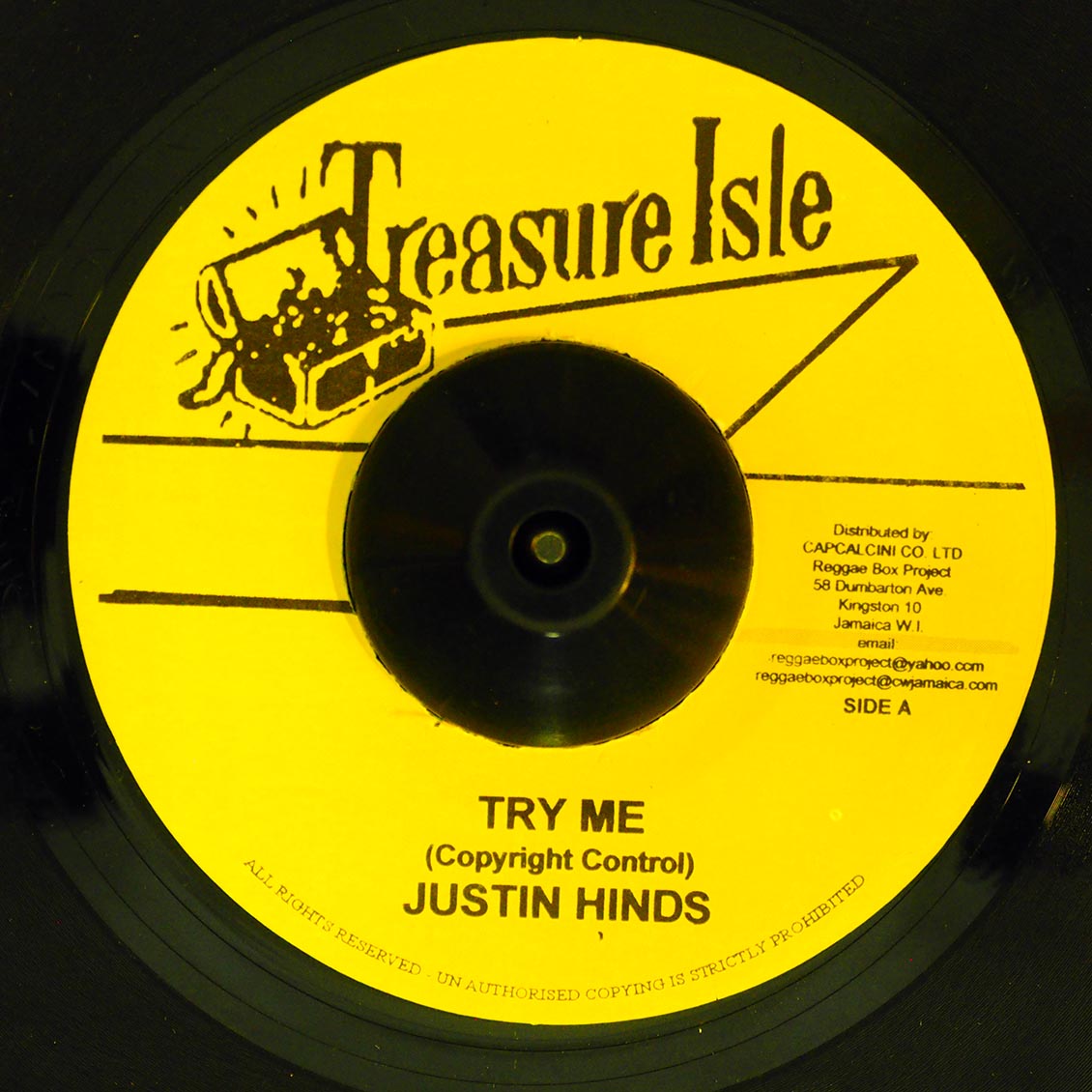 Justin Hinds - Try Me  /  Justin Hinds - Me Mama Told Me