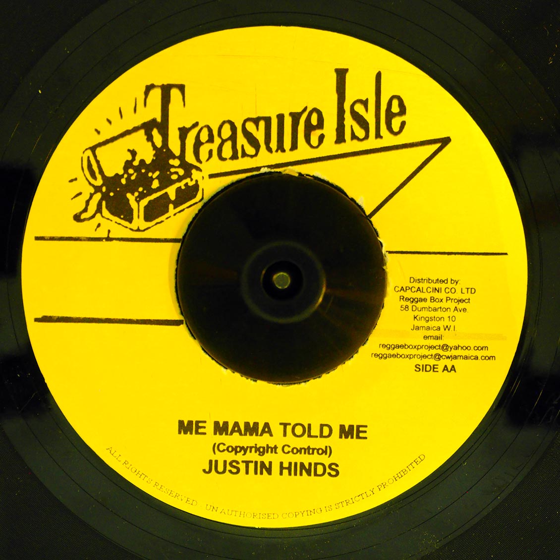 Justin Hinds - Try Me  /  Justin Hinds - Me Mama Told Me