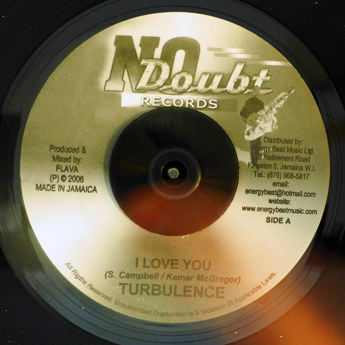 Turbulence - I Love You  /  Version (rhythm: "Key Rhythm")