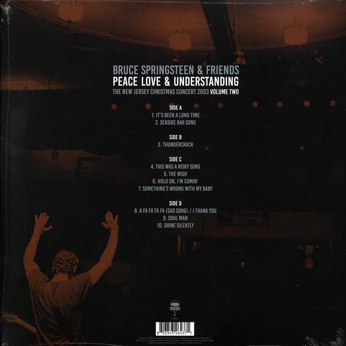 Bruce Springsteen - Peace Love & Understanding Volume 2: The New Jersey Christmas Concert 2003 (2xLP)