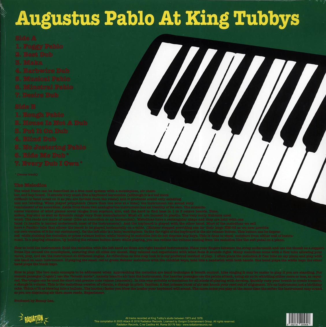 Augustus Pablo - Augustus Pablo At King Tubbys