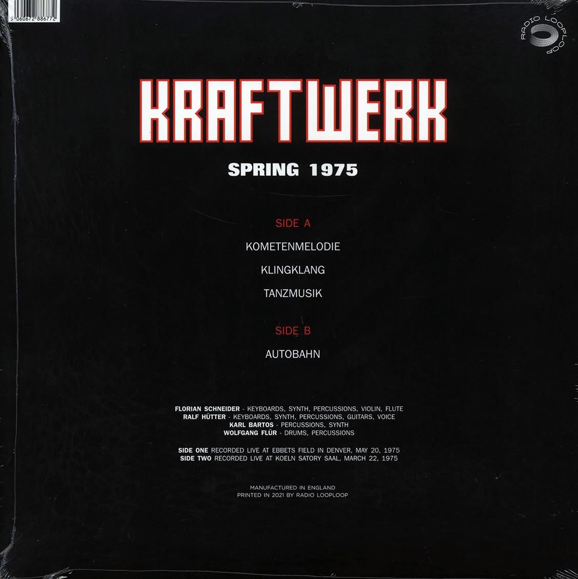 Kraftwerk - Spring 1975