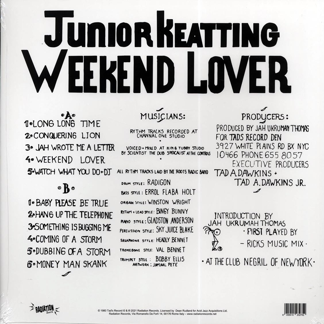 Jr. Keating - Weekend Lover