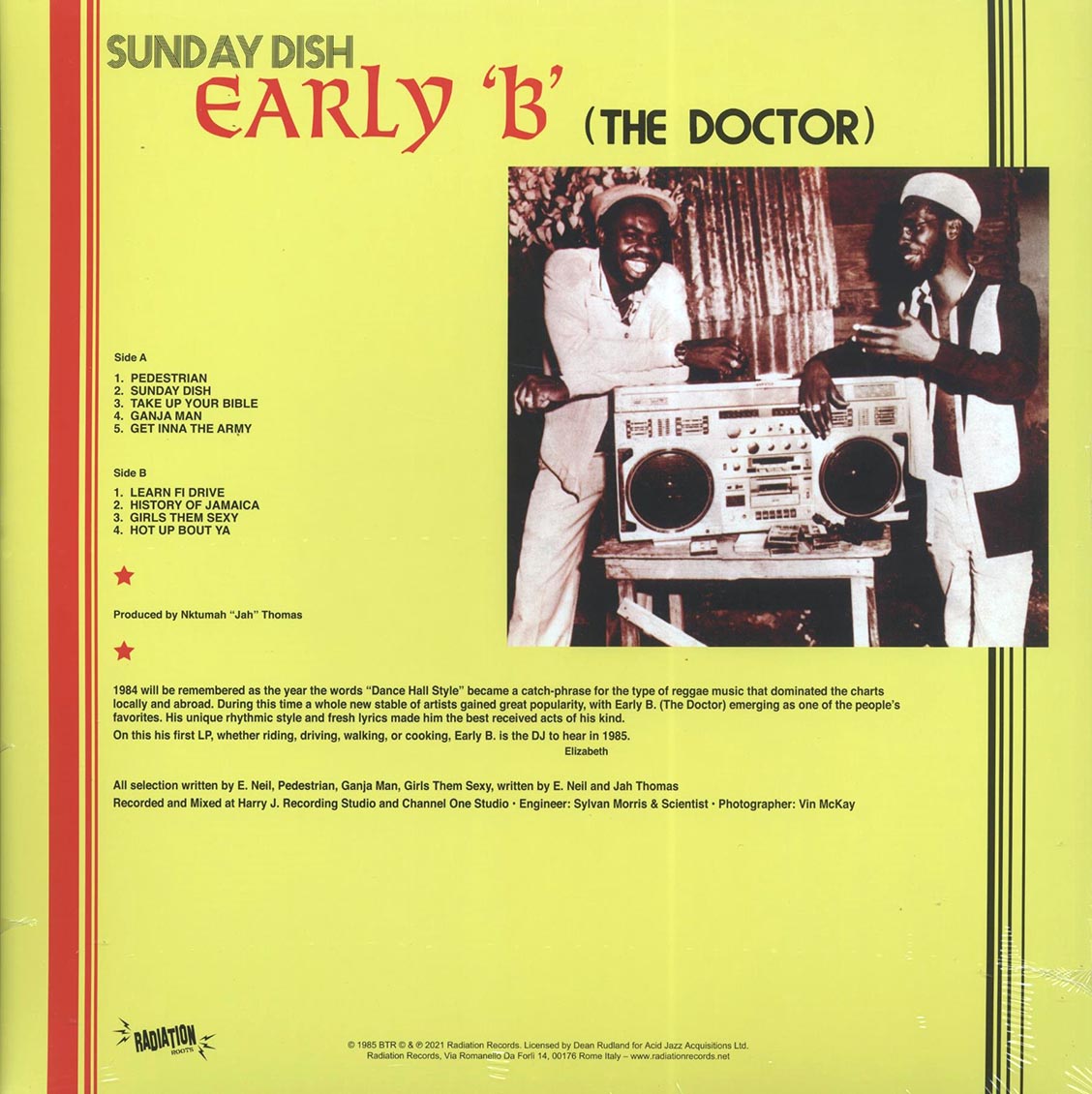 Early B - Sunday Dish