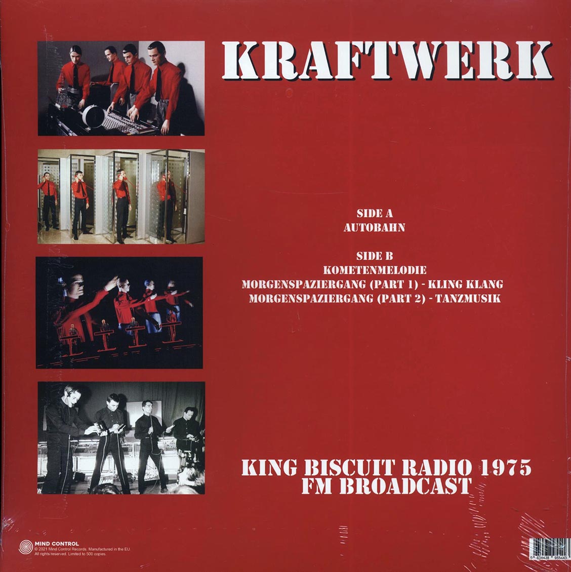Kraftwerk - King Biscuit Radio 1975 FM Broadcast (ltd. 500 copies made)