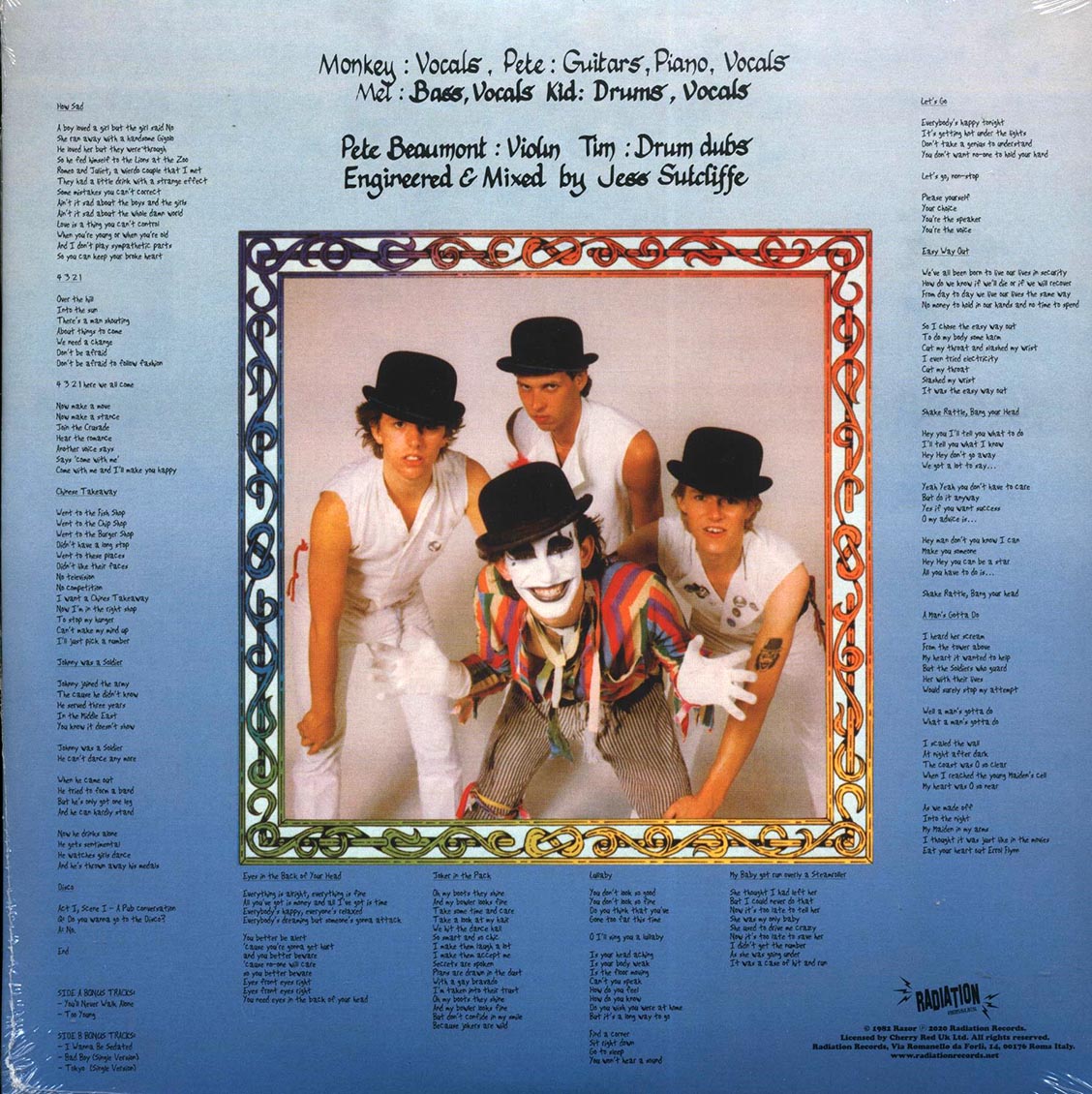 The Adicts - Sound Of Music (+ 6 bonus tracks) (ltd. 500 copies made)