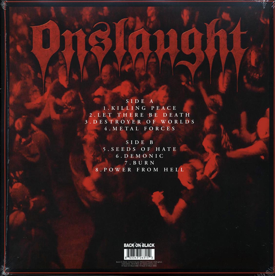 Onslaught - Live Damnation (ltd. ed.) (clear vinyl)