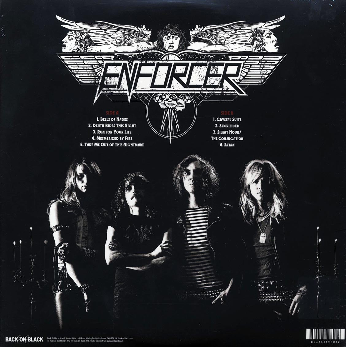 Enforcer - Death By Fire (ltd. ed.) (splatter vinyl)