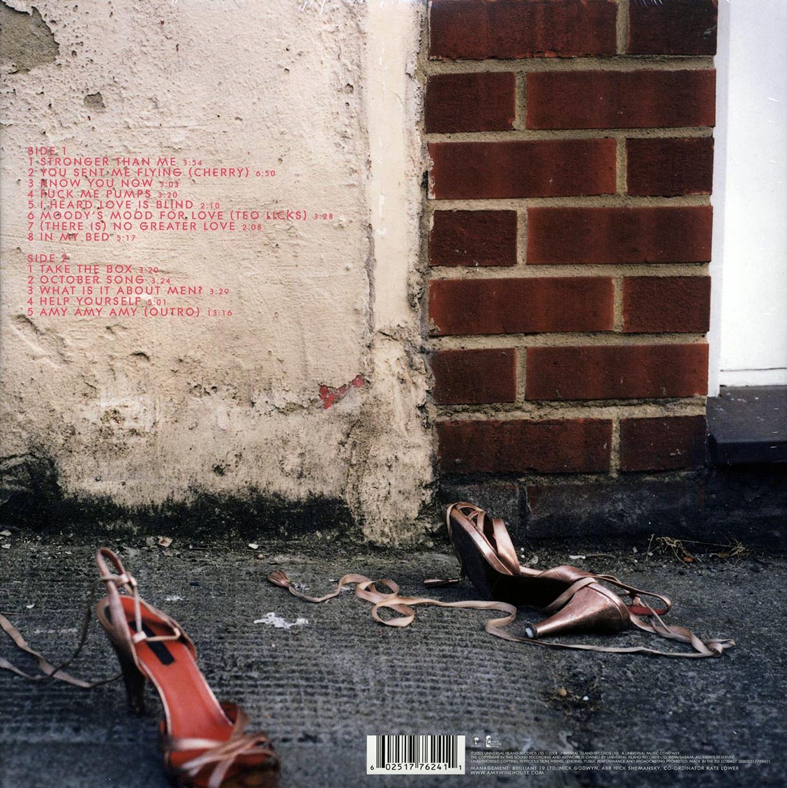 Amy Winehouse - Frank (incl. mp3) (180g) (remastered)