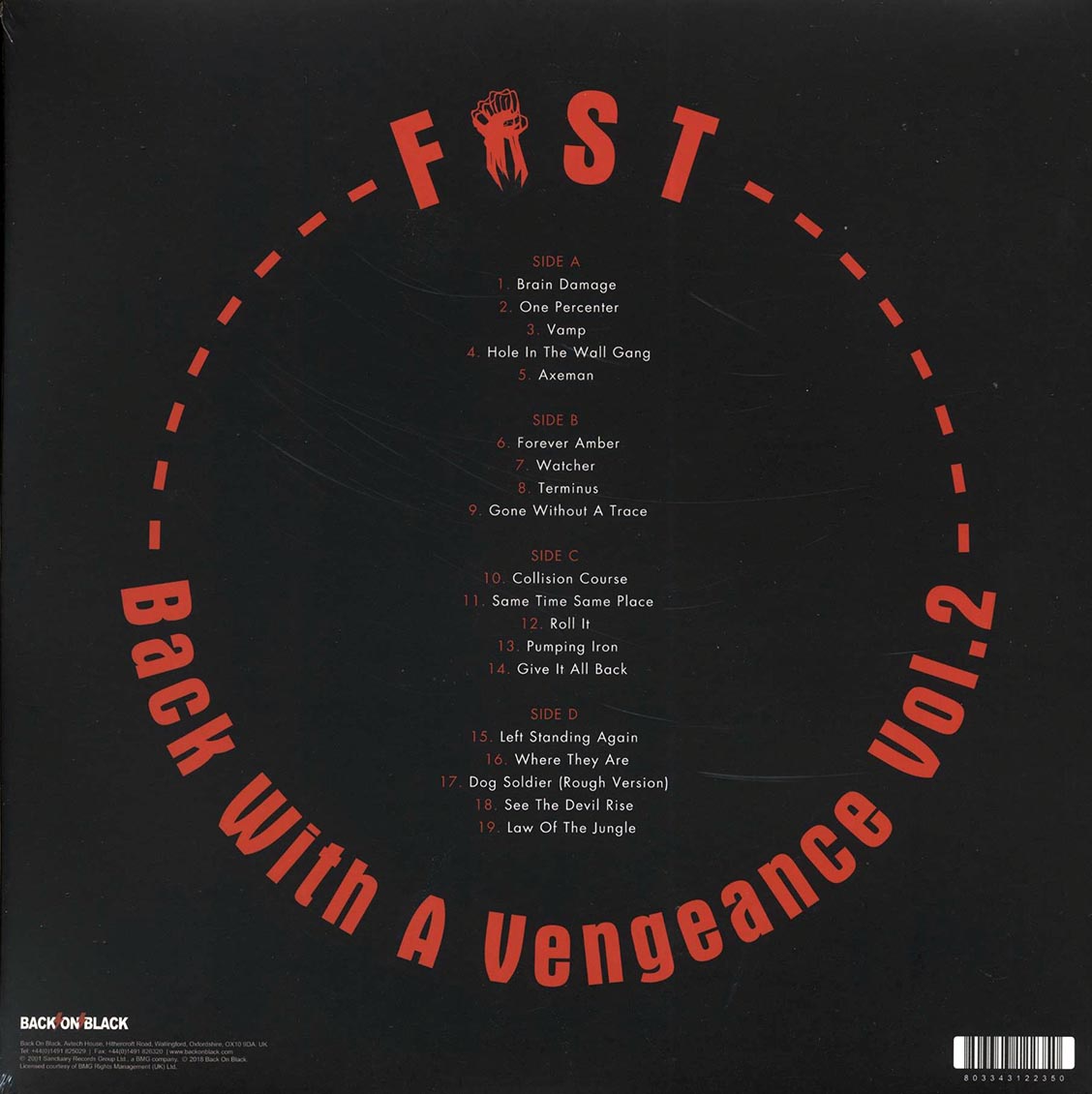 Fist - Back With A Vengeance Volume 2 (2xLP)