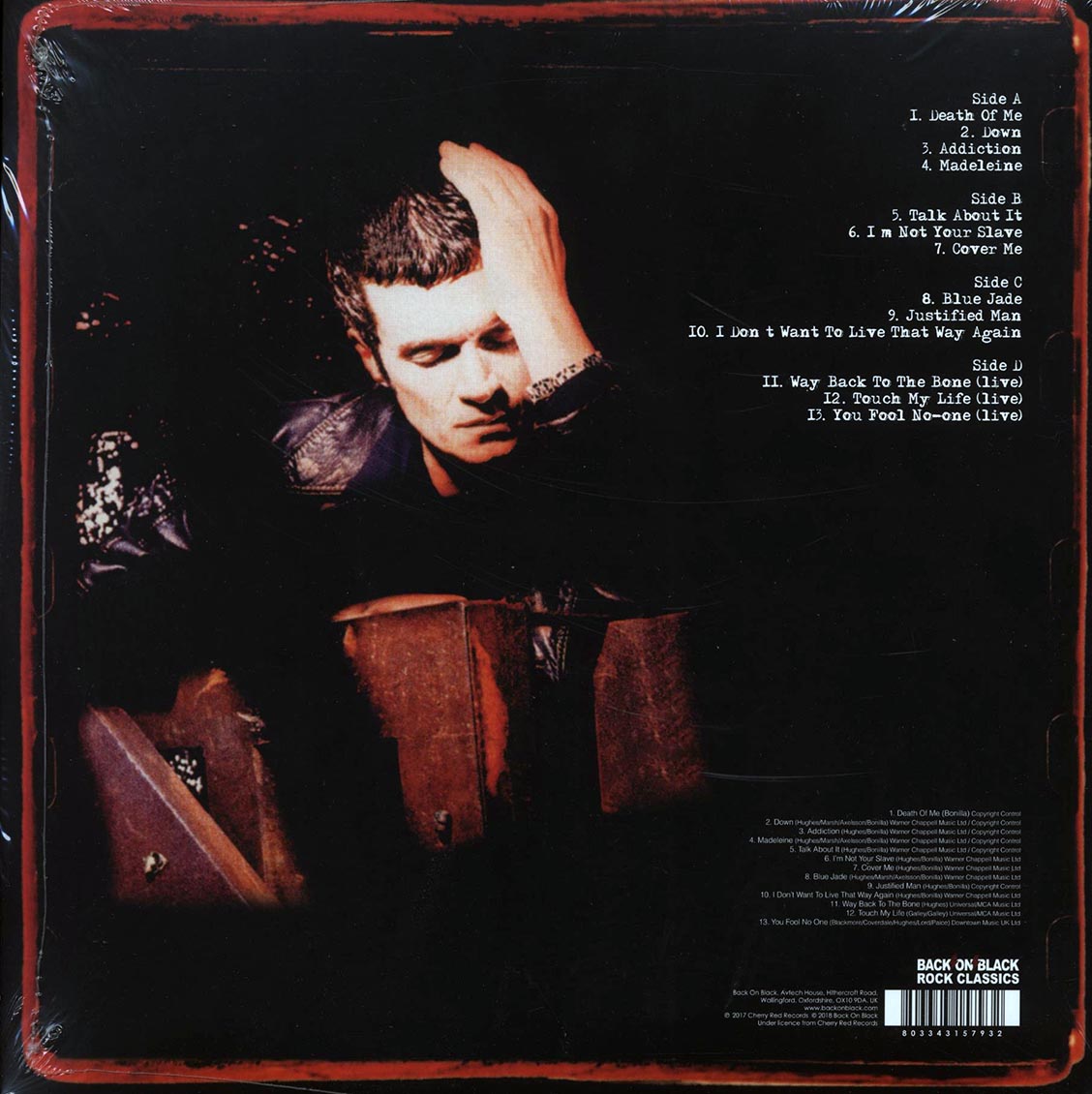 Glenn Hughes - Addiction (ltd. ed.) (2xLP) (red vinyl)