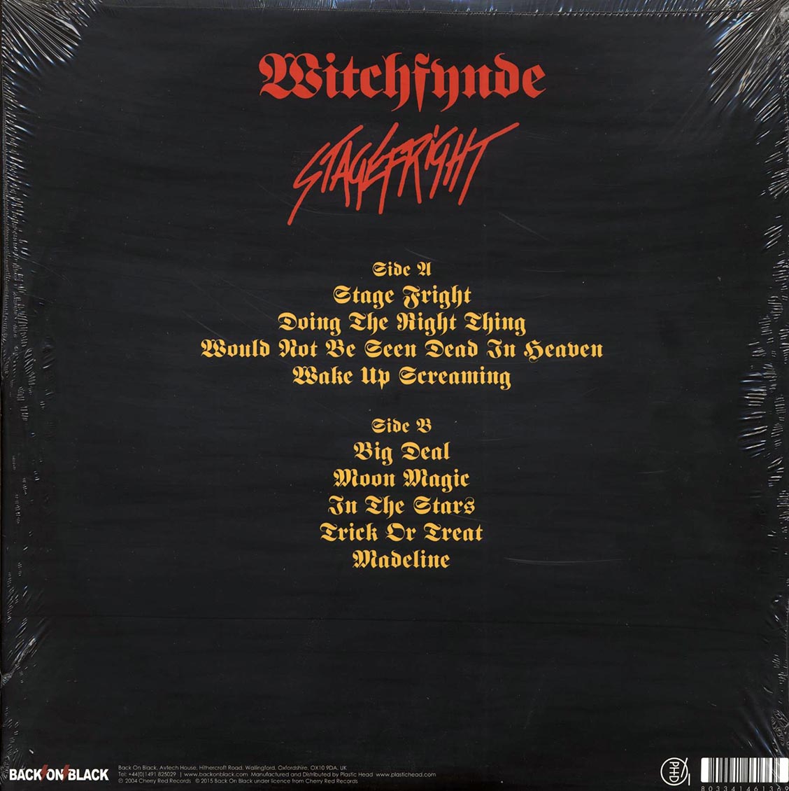Witchfynde - Stagefright (ltd. ed.) (180g) (colored vinyl)