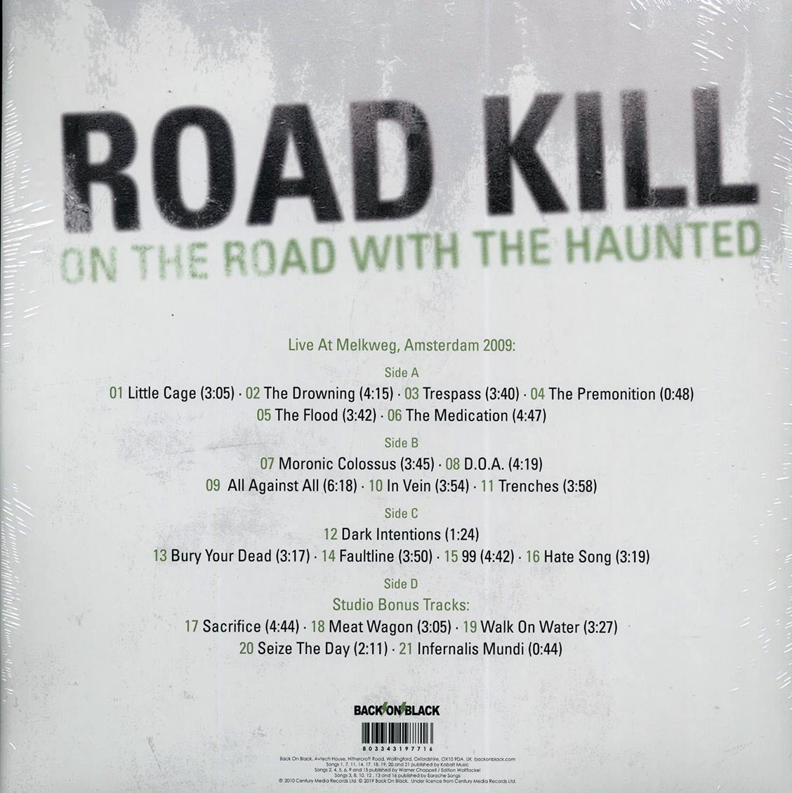 The Haunted - Road Kill (ltd. ed.) (2xLP) (white vinyl)