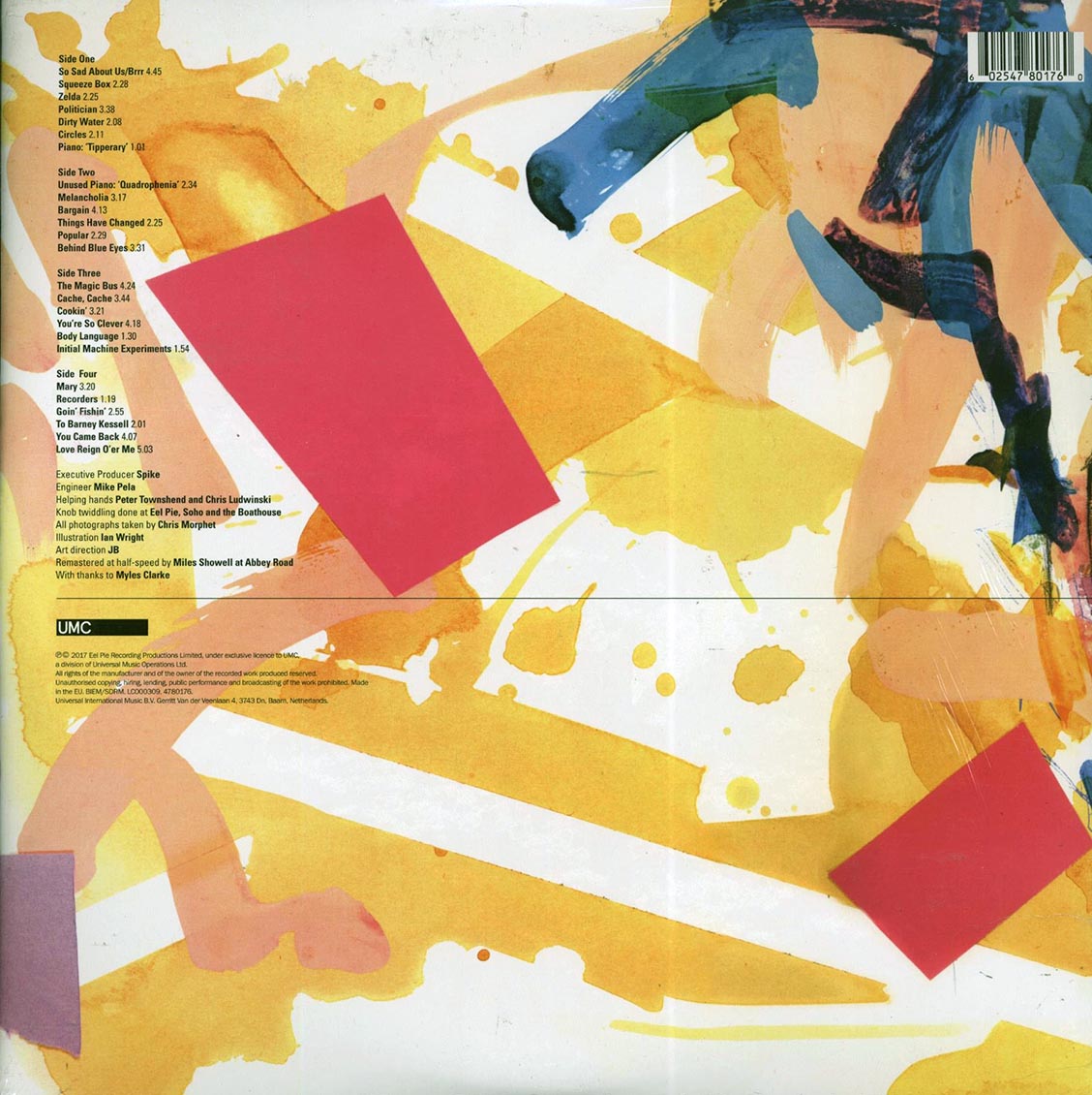 Pete Townshend - Scoop (25 tracks) (ltd. ed.) (2xLP) (180g) (pink vinyl) (remastered)