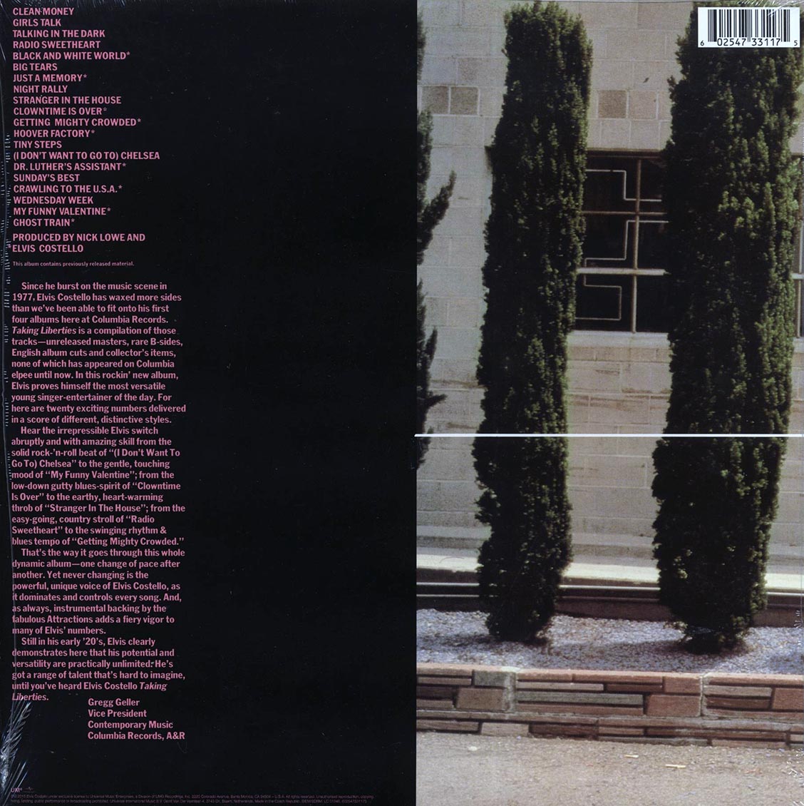 Elvis Costello - Taking Liberties (incl. mp3) (180g)