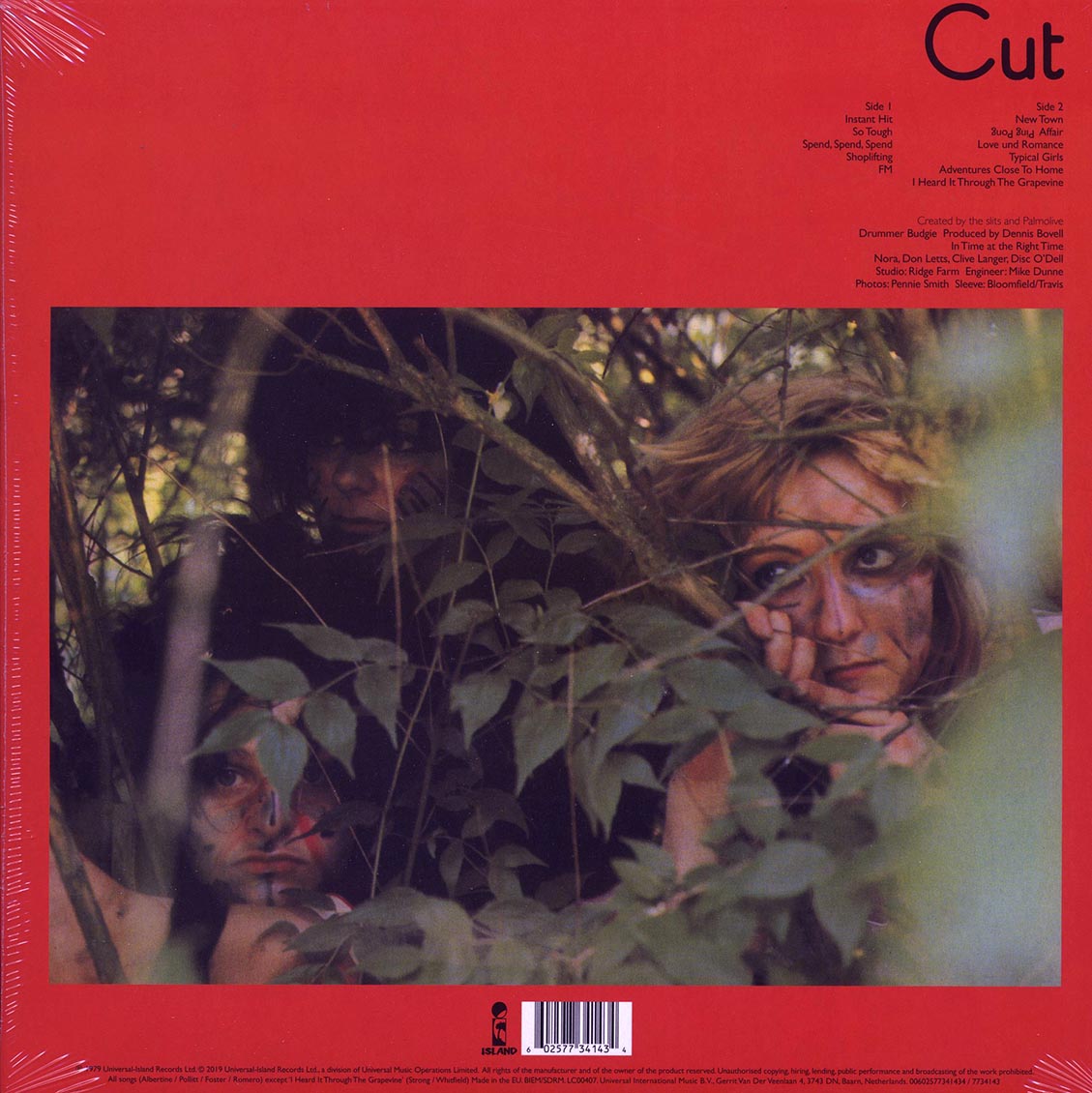 The Slits - Cut (40th Anniv. Ed.) (+bonus track) (incl. mp3) (180g)
