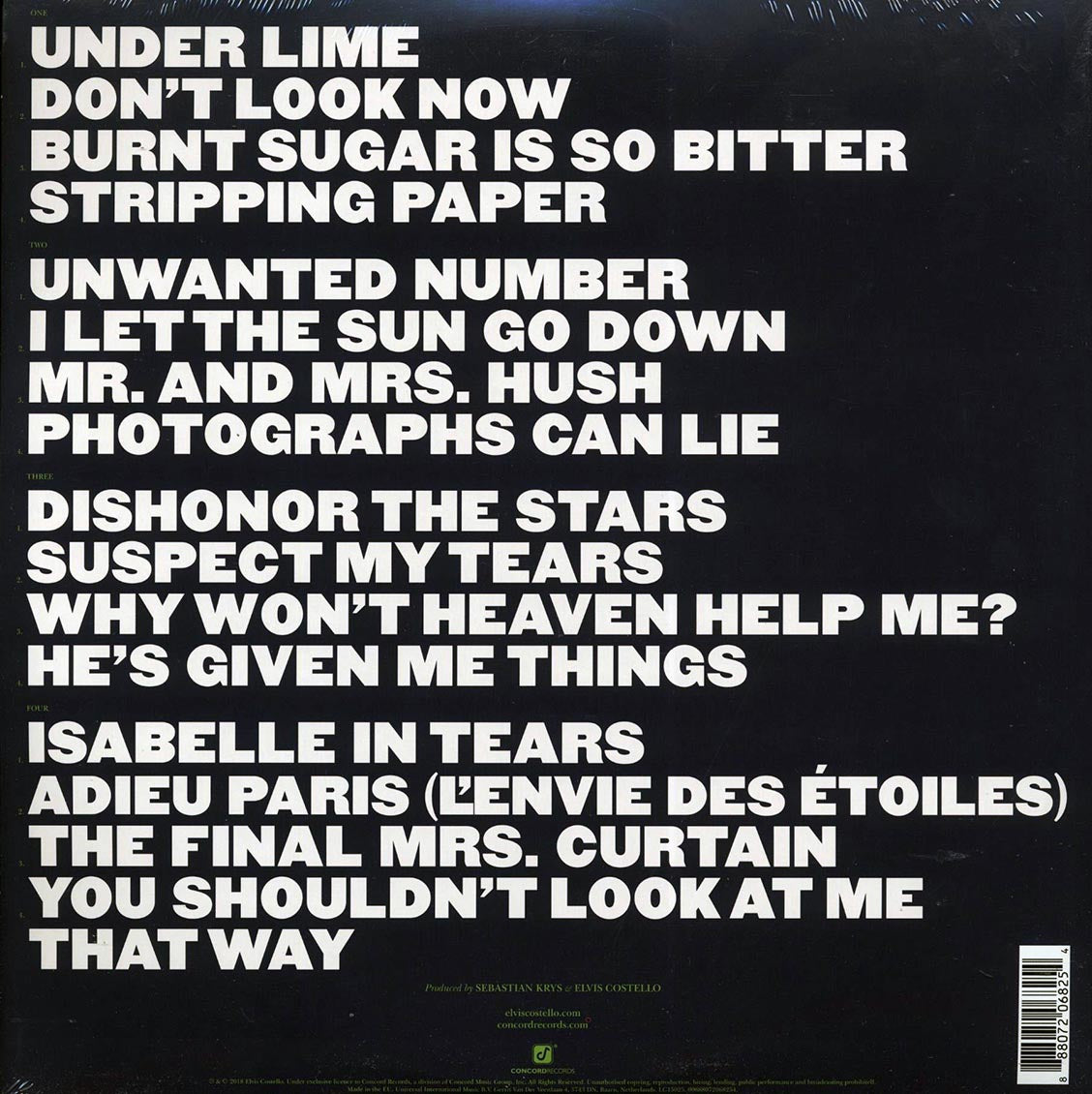 Elvis Costello & The Imposters - Look Now (+4 bonus tracks) (2xLP) (180g) (deluxe edition)