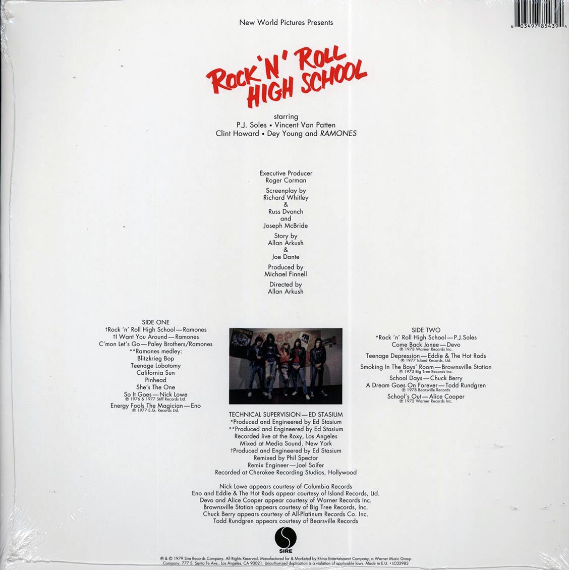 The Ramones, Devo, Todd Rundgren, Etc. - Rock 'N' Roll High School