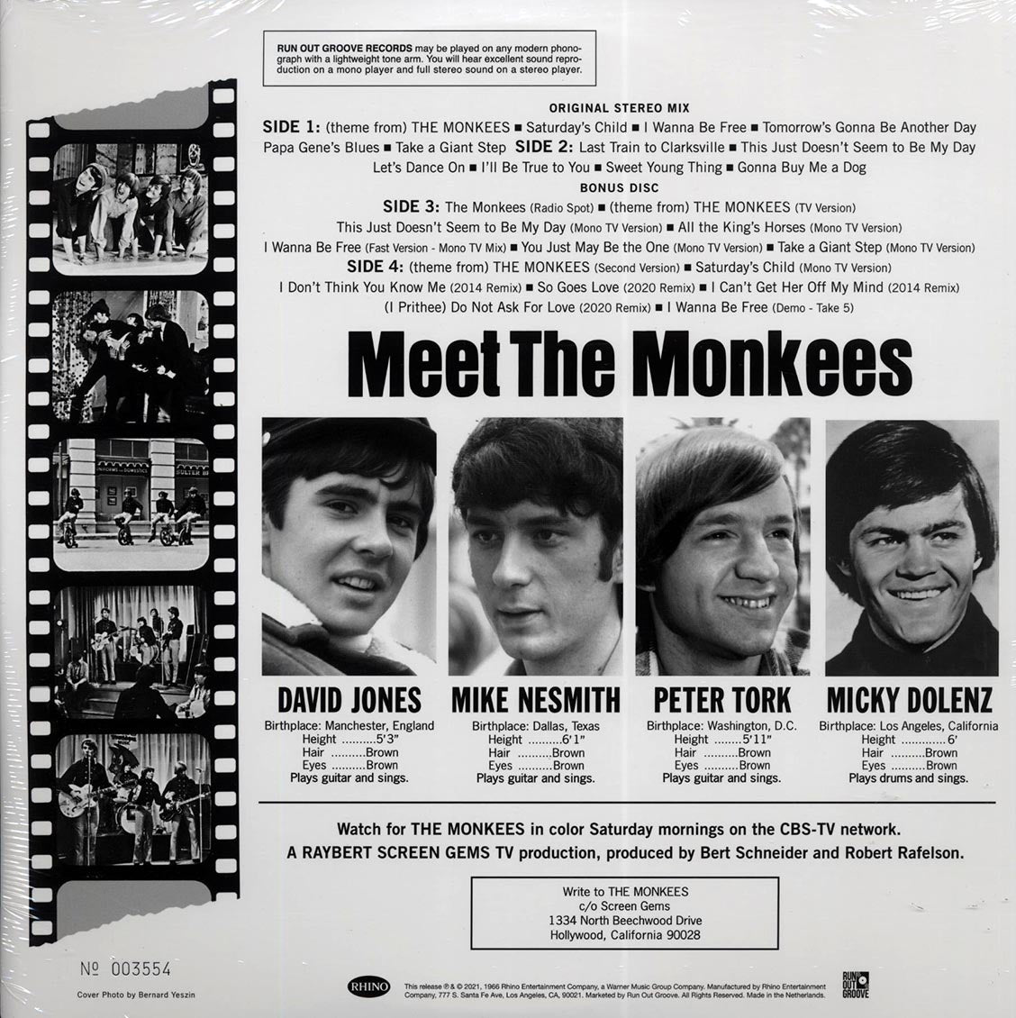 The Monkees - The Monkees (26 tracks) (+14 bonus tracks) (numbered ltd.ed.) (180g) (deluxe edition)