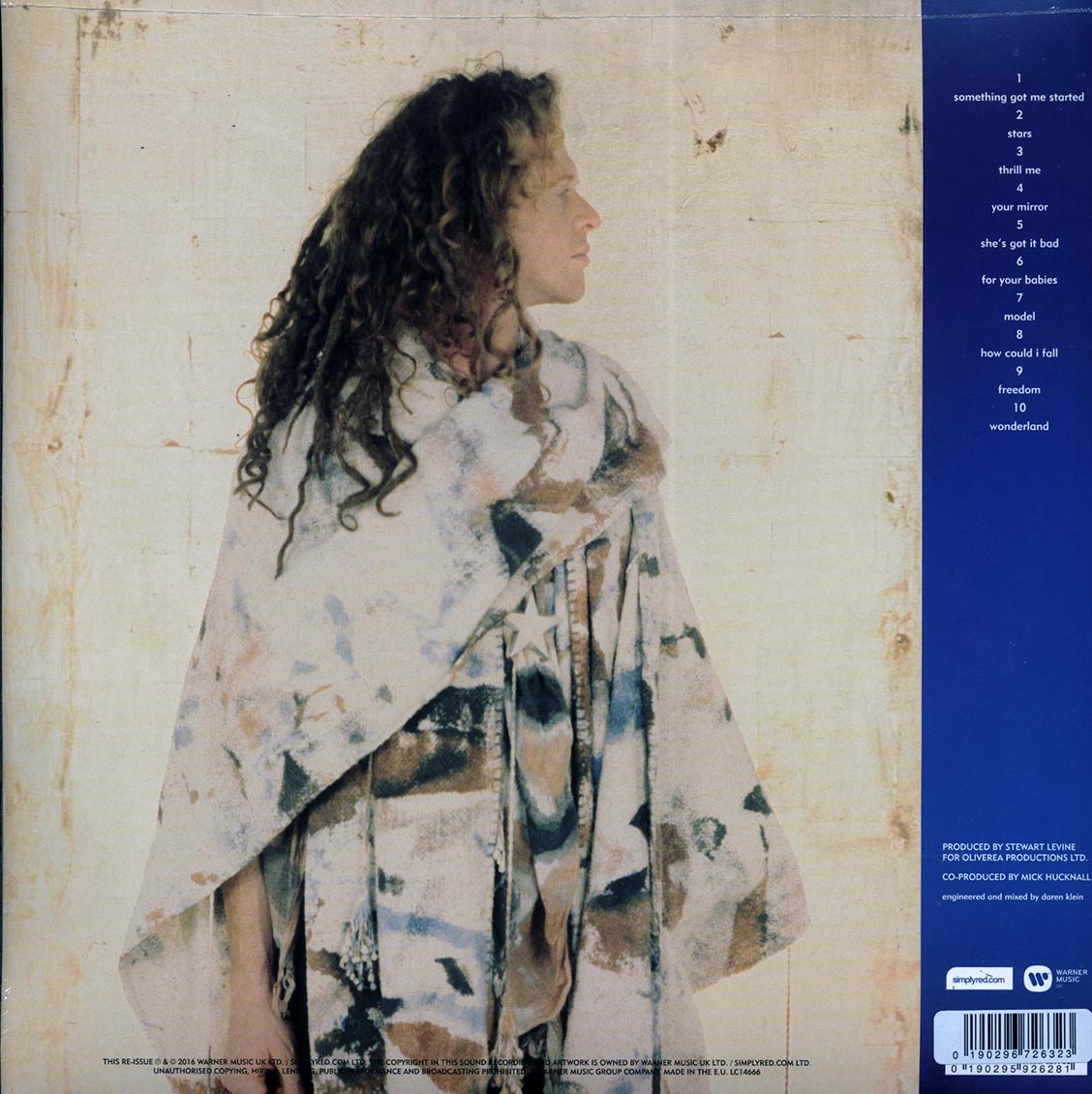 Simply Red - Stars (ltd. ed.) (180g) (blue vinyl) (remastered)