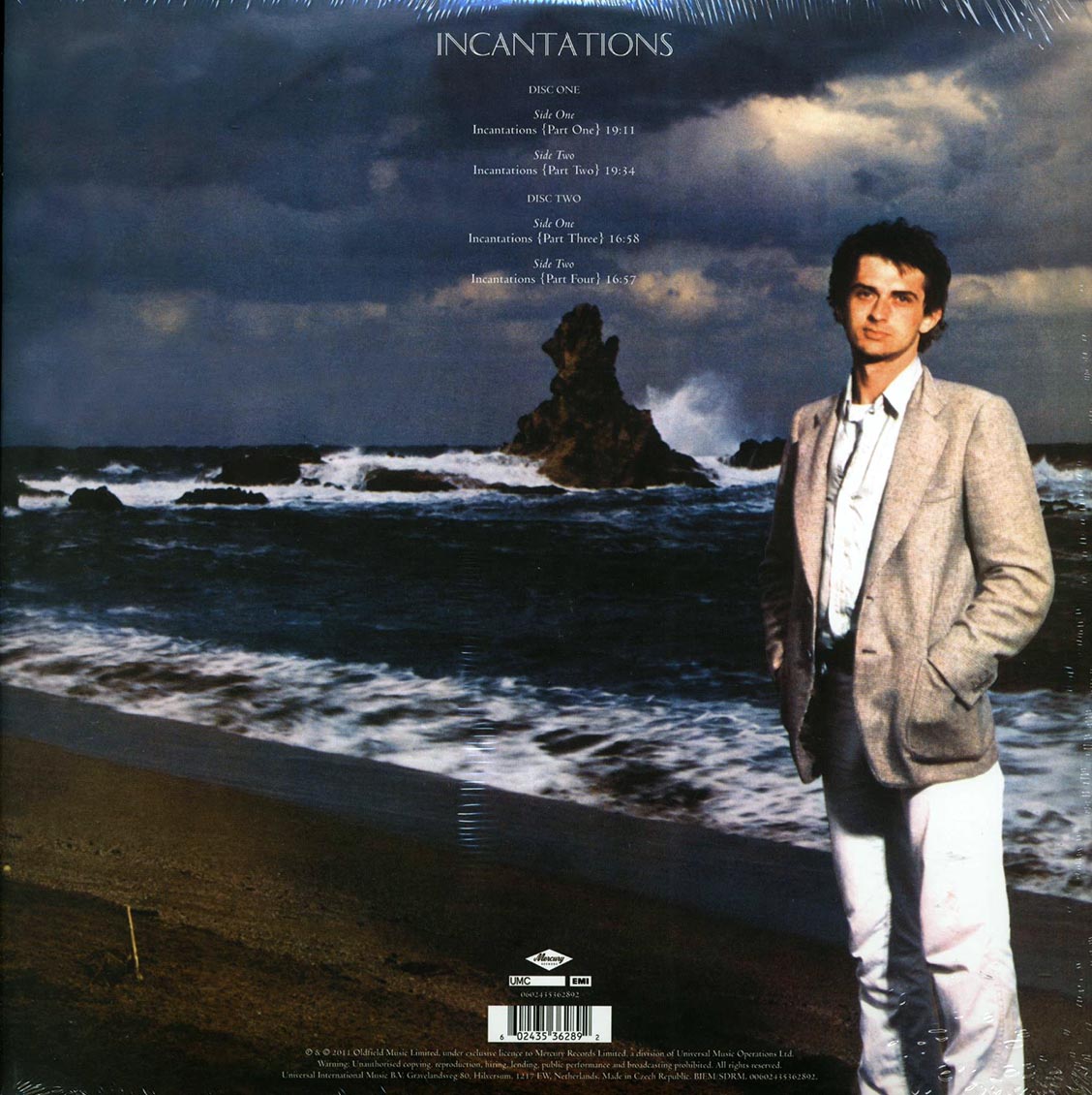Mike Oldfield - Incantations (RSD 2021) (ltd. ed.) (2xLP) (clear vinyl) (remastered)